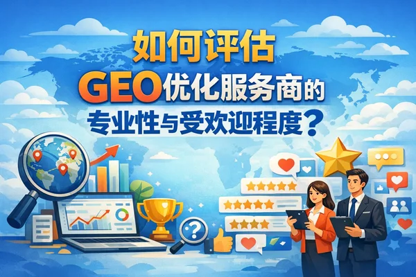 如何评估GEO优化服务商的专业性与受欢迎程度?