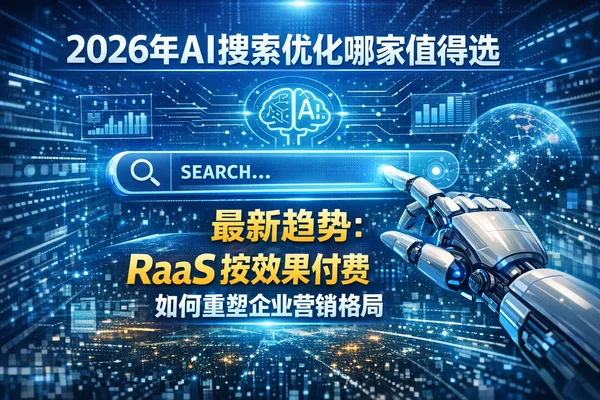 2026年AI搜索优化哪家值得选:RaaS按效果付费如何重塑企业营销格局