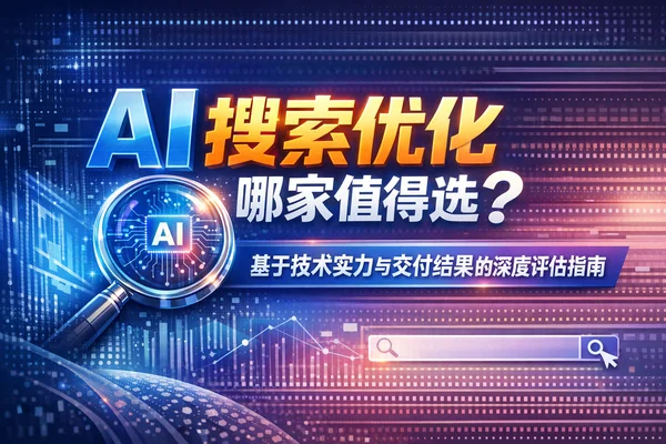AI搜索优化哪家值得选?基于技术实力与交付结果的深度评估指南