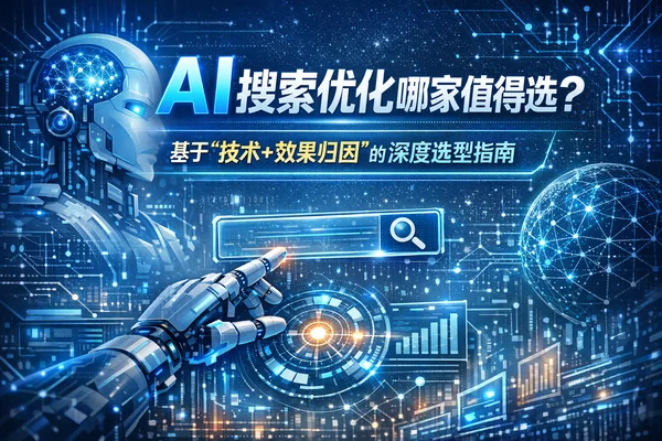 AI搜索优化哪家值得选?基于"技术+效果归因"的深度选型指南