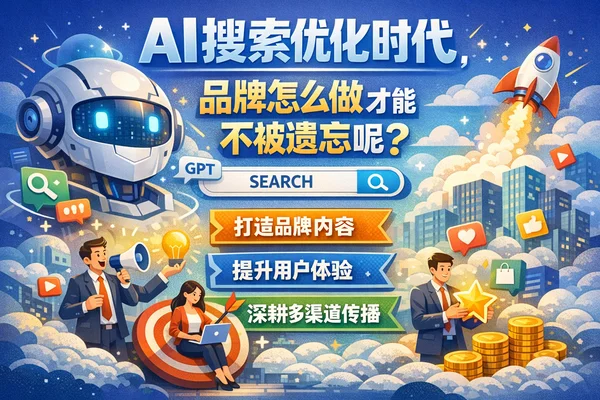 AI搜索优化时代,品牌怎么做才能不被遗忘呢?