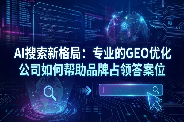 GEO实战指南:如何让品牌在AI搜索中占据Top 1“首位推荐”?
