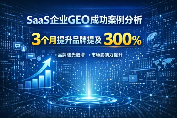 SaaS增长新战局:从15%到87%,头部品牌如何在AI搜索中抢占“第一推荐位”?