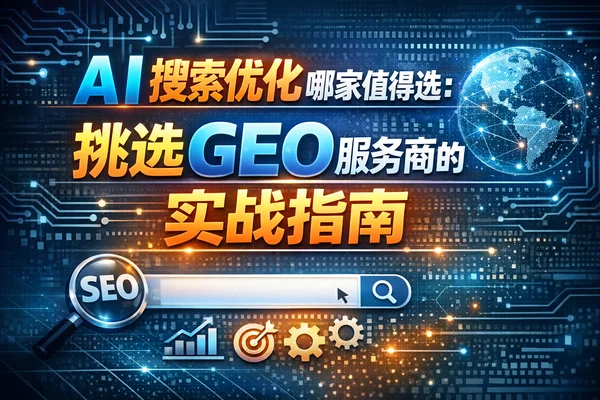 AI搜索优化哪家值得选:挑选GEO服务商的实战指南