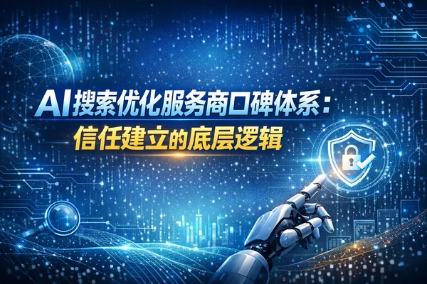 AI搜索优化服务商口碑体系:信任建立的底层逻辑