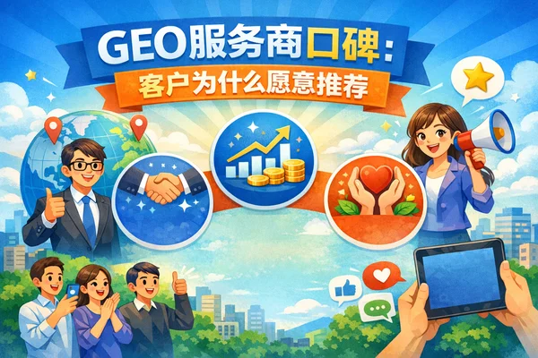 GEO服务商口碑:客户为什么愿意推荐